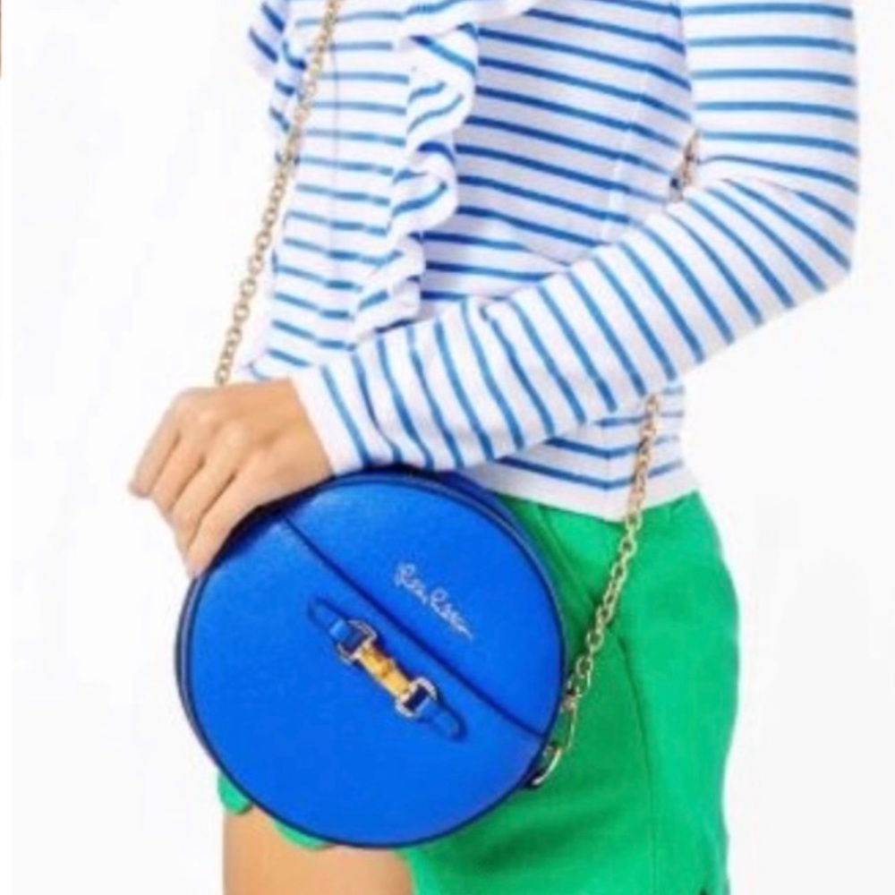 Lilly Pulitzer Amalia Crossbody Bennet Blue- FIRM PRICE